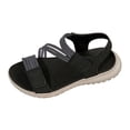 thumbnail image 5 of Dakaela Women's Walking Sandals Strappy Summer Hiking Sport Shoes Athletic Workout Gym Slip on Sneakers with Arch Support Size 6.5, 5 of 6