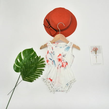 

Mother And Daughter New Floral Print Suspender Waist Jumpsuit Playsuits Family