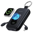 thumbnail image 1 of Batería externa RORRY 20000 mAh PD 30 W con 2 cables, color negro, 1 of 6