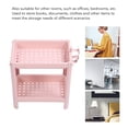 thumbnail image 3 of Estantería De Almacenamiento, Organizador De Suelo De De Plástico De Varios Niveles, Rosa, Ideal Para , Cocina, Sala De Estar, 3 of 7