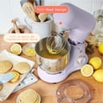 thumbnail image 5 of Beautiful 3.5 Qt Stand Mixer, Lavender with Flat Beater, Dough Hook, Wire Balloon Whisk, 5 of 21
