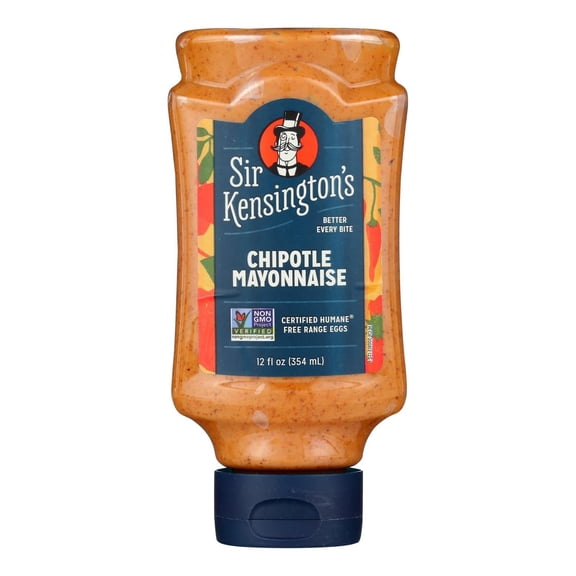 SIR KENSINGTONS - Gluten Free Chipotle Squeeze Mayo - 12 oz, Case of 6