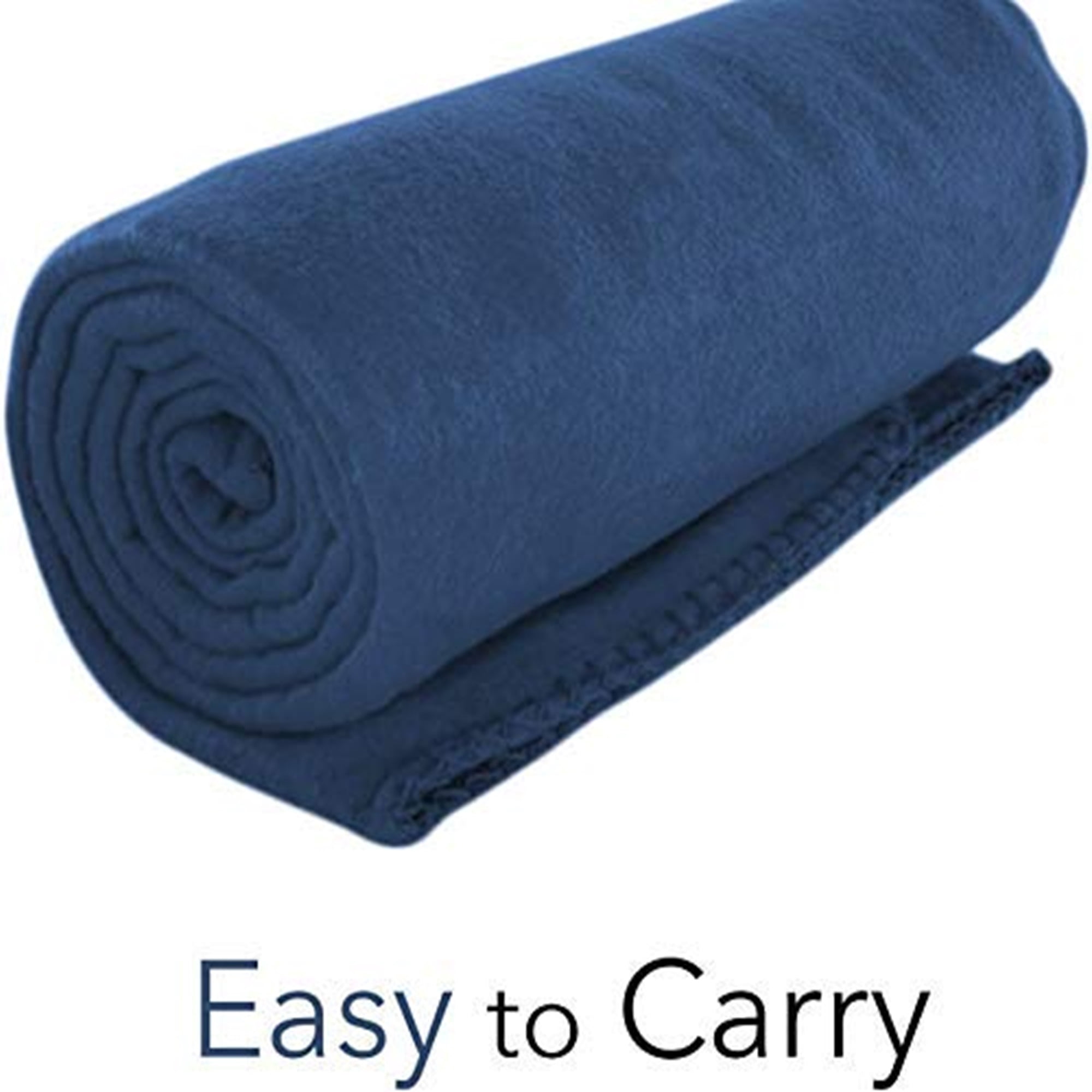 24 pack Adult Soft Fleece 40"L x 30"L Twin Throw Blankets for Homeless, Wedding Favors, Home in Assorted Colors