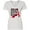 AA-White, variant on Inktastic Stroke Survivor- Red Ribbon Awareness Women's V-Neck T-Shirt