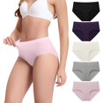 thumbnail image 1 of Calzoncillos de cintura media para mujer BAMBOO COOL, 5 unidades, 1 of 6