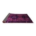 thumbnail image 2 of Ahgly Company Indoor Square Persian Purple Traditional Area Rugs, 6' Square, 2 of 4