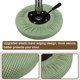 thumbnail image 3 of 4 piezas Fundas de taburete redondo, Fundas de silla redonda Diámetro 12-14", Cojines de asiento de silla redonda Matcha, 3 of 6