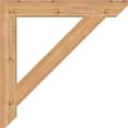 thumbnail image 3 of Ekena Millwork 3 1/2"W x 28"D x 28"H Traditional Slat Smooth Bracket, Western Red Cedar, 3 of 4