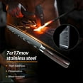 thumbnail image 4 of MDHAND 10PCS Kitchen Knife Set , Chef Knife Sets Stainless Steel for Professional Chefs , Ergonomic Handle for Chef Knife Set, Sharp Knife Set for Vegetable Meat Fruit, 4 of 9