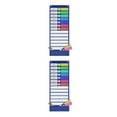 thumbnail image 1 of Youkk 1/2/3/5 Classroom Word Study Daily Schedule Pocket Chart Colorful and Functional Type1 2PCS, 1 of 1