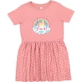 thumbnail image 3 of Inktastic 4th Birthday Unicorn Rainbow Cute Girls Girls Toddler Dress, 3 of 5