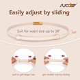 thumbnail image 5 of Women's Leather Skinny Belts for Dress Adjustable Vintage Thin Waist Belt for Ladies,0.6" Width, 5 of 7