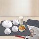 thumbnail image 4 of Salvamanteles grande de silicona para platos calientes/soporte para ollas resistente al calor, almohadillas calientes flexibles gruesas antideslizantes para mesa de cocina, 2 uds., 4 of 8