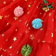 thumbnail image 5 of MEZZALL Toddler Girls Sleeveless Christmas Holiday Dress Dance Party O-Neck Dresses Boho Teen Dailywear, 5 of 7