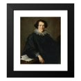 thumbnail image 2 of Domenico Fiasella 20x23 Black Modern Framed Museum Art Print Titled - Genoa Portrait of a Young Man with a Sketchbook, 2 of 5