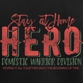 thumbnail image 3 of CafePress - Stay At Home Hero Pajamas - Women's Short Sleeve Print T-Shirt and Pants Dark Cotton Pajama Set, 3 of 7