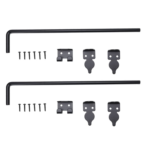 Cane Bolt Gate Drop Rod, Wood Fence Heavy Duty Gate Hardware Alloy Steel Versatile Metal for Iron Doors