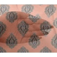 thumbnail image 4 of oneOone Viscose Chiffon Fabric Leaves Block Printed Fabric 1 Yard 42 Inch Wide, 4 of 4