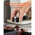 thumbnail image 2 of VEVOR Distributeur de Café 53mm 2-en-1 Distributeur d'Espresso Réglable pour la Maison, 2 of 9