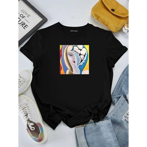 Derek & The Dominos Layla Album Classic Rock Eric Clapton Unisex tee V51263, for men & women, up to size 5XL