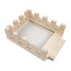 thumbnail image 3 of Casa de conejos, escondite para hámster, refugio ventilado, nido para dormir, hábitat de madera Estilo A, 3 of 9