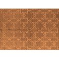 thumbnail image 1 of Ahgly Company Indoor Rectangle Oriental Orange Industrial Area Rugs, 2' x 4', 1 of 4