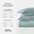 thumbnail image 3 of Ultra Soft & Breathable - Duvet Cover Set - Full/Queen Ocean Bedding by Comfort Canopy, 3 of 11