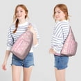 thumbnail image 4 of Vintage Elephant Sling Backpack - Retro Tribal Pattern Shoulder Bag with Layered Storage, Fashionable Pack for Students & Office Workers, 4 of 4
