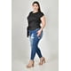 thumbnail image 2 of Blusa con detalle de lazo Roman Fashion /Tallas Extras, 1915 (Negro) negro 42, 2 of 6
