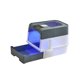 thumbnail image 2 of Caja de arena para gatos completamente cerrada Caja de arena para mascotas Inodoro para gatos con capucha para gatos medianos y grandes Gris, 2 of 9