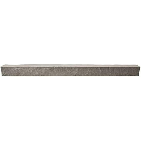 Faux Stacked Stone Ledger 42" x 2" x 3.5" in Kenai Color for Do It Yourself Friendly Home Improvement Projects