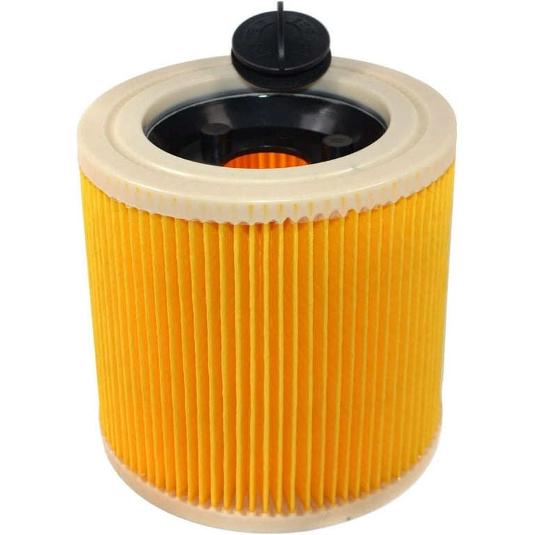 HQRP Cartridge Filter for Karcher WD 2.200, WD 2.210, WD 2.250, WD 2.400, WD  2.500, WD 2200, WD 2210, WD 2240, WD 2250 Wet & Dry Vac Vacuum Cleaner 