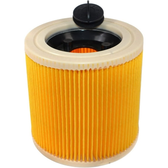 HQRP Cartridge Filter for Karcher K 2000, K 2150, K 2301, K 2901 F, K 4000 TE, K 1000, K 2.101, K 2.201 Nordic, K 2.301, K 4.000 TE, VC6100, VC6200, VC6300 Wet & Dry Vac Vacuum Cleaner