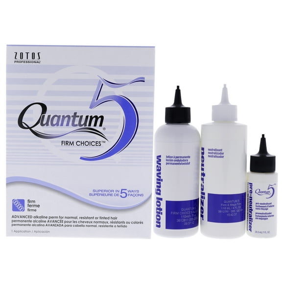 Quantum 5 Ferme Choix Alcalin Permanent par Zotos pour Unisexe - 1 Application Traitement