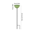 thumbnail image 3 of MMJ Garden Stake Metal Flower Bird Bath Feeder Bowl Pollinator Watering Station for Butterfly Outdoor Decor, 3 of 6