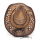thumbnail image 5 of Txlixc Sombreros de paja estilo nacional cadena de cuentas rizado sombrero de vaquero hueco Txlixc moda, 5 of 6