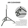 thumbnail image 3 of Flashpoint Pro Heavy-Duty Air-Cushioned Light Stand (White, 7.2'), 3 of 10