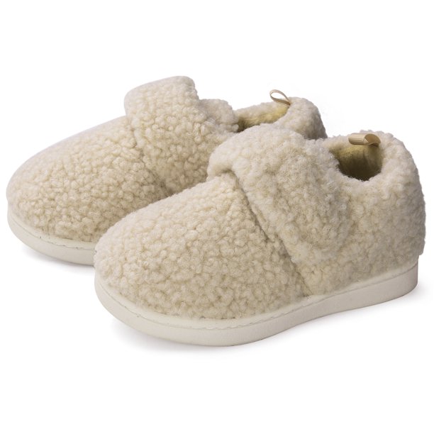 VONMAY Kids Toddler Slippers Velcro Soft Lightweight NonSlip Baby