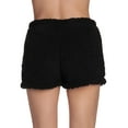 thumbnail image 3 of Just Love Womens Plush Pajama Shorts (Black - Skull and Crossbones, 2X), 3 of 3