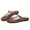 Brown, variant on Jelly Mary Janes for Women Mesh Flats Clear Jellies Slide Closed Toe Slip On Mules Beach Buckle Strap Low Heel Sandals