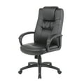 thumbnail image 4 of Boss Office Products Black Executive Leather High Back Chair, 4 of 10