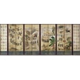 thumbnail image 2 of Unknown 32x15 Black Ornate Wood Framed with Double Matting Museum Art Print Titled - Battle Scenes, 2 of 4