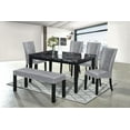 thumbnail image 2 of AERYS WINSOR DINING CHAIRS IN GREY PU (SET OF 2), 2 of 3