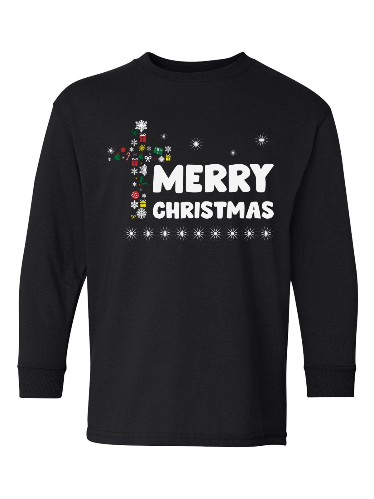 Christmas long sleeve t shirts boys Clearance