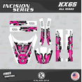 thumbnail image 4 of Kalair GFX Graphics Kit for Kawasaki KX65 (1999-2023) Incision Series, 4 of 5