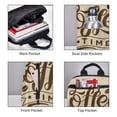 thumbnail image 5 of Daiia Coffee Time (2) School Backpack for Men and Women Lightweight Backpack Durable Backpack Water-Resistant,Travel,Work Bag, 5 of 9