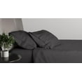 thumbnail image 3 of Twin - 39" x 75" Size Microfiber Bed Sheets Luxury 1800 Thread Count Brushed Microfiber Sheet Set Super Soft & Silky Feel 40 Inch Deep Pocket - Twin, Dark Grey, 3 of 6