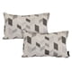 thumbnail image 1 of Cojin Riñonera Decorativa Rectangular Set de 2 Magic Plata, 1 of 4