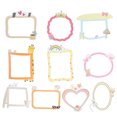 thumbnail image 1 of MasteelfCA 10 pcs DIY Decorative Stickers Scrapbooking Stickers Photo Frame Decor Stickers, 1 of 7