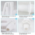 thumbnail image 3 of Unique Bargains Robinet de Refroidisseur d'Eau en Plastique à Poussoir, Poignée, Compatible avec Distributeur d'Eau pour Boisson, Robinet de Rechange, Bleu, 3 of 7